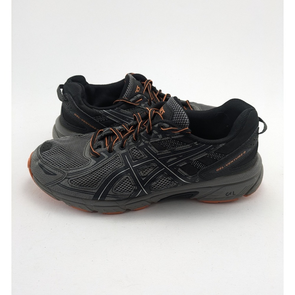Mens ASICS Gel-Venture 6 Gray Stone Trail Outdoor Running Shoes T7G1Q Size 10